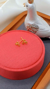 GGOLD ต่างหูทอง96.5%แท้ 0.6 กรัม ลาย00193 (ฟรี แป้นต่างหูพลาสติก) [G-00452] ผ่อน LazPayLater ได้