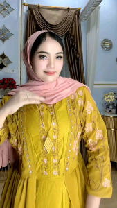 Gamis India Wanita Muslimah: Pakaian Muslimah Elegan & Desain Gamis Modern