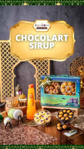 Bellarosa Paket CHOCOLART SIRUP 2025 Parsel Lebaran Hampers Idul Fitri