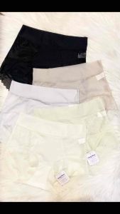 Quần lót nữ lưng cao 7802 ren lưới mềm mại ôm body thon gọn - Từ 52-62kg