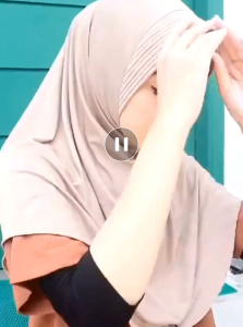 Kerudung Hijab Instan Sport L Jersey (Menutup Dada)