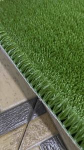 Karpet rumput IMPORT emas saringan tambang