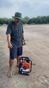 คลินิกเชิงแดนเสริมความสวยงามด้วยเครื่องเจาะดิน 52c.c. "White Dog" พร้อมหัวเจาะดิน 8นิ้ว