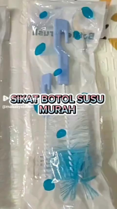 SIKAT BOTOL SUSU BAYI 2 IN 1 BPA FREE PERLENGKAPAN BAYI BARU LAHIR PEMBERSIH BOTOL SUSU / SIKAT BOTOL SUSU BAYI NEW BORN