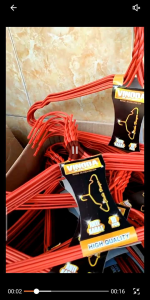 Hanger warna stainles anti karat 10 pcs