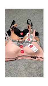 3 PCS Bra Gendis / Bra Tanpa Kawat Tanpa Busa / Bra Olahraga / Karet Bawah