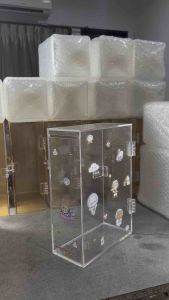 กระปุกออมสินอะคริลิค สำหรับหยอดแบงค์