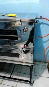 OVEN GAS STAINLESS UK 120x55x70CM API ATAS BAWAH