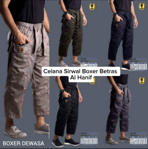 Celana Sirwal Boxer Betras Exlusive Product Pria Dewasa Best Seller Jualan Laris - Murah