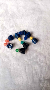 หลอดเสียบหน้าปัดT6.5 12v. 3w. พร้อมขั้วหลอดเสียบ T6.5 3w. 12v. แท้ถอด ราคาต่อ 1ดวง