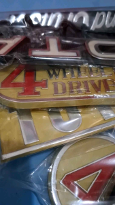 Emblem Tulisan HARTOP SET 5pc Harga sudah SET