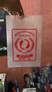 Plastik Beras Rajalele 1kg (100pcs): Kemasan Plastik Berkualitas Tinggi