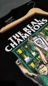 Kaos Bonek Persebaya Real Champion