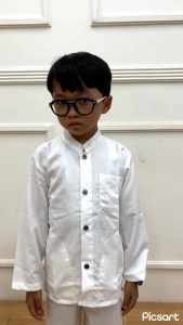 Baju Koko Anak Laki-laki Setelan Jasko Lengan Panjang