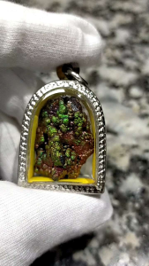 Green Leklai Pendant 青力泥吊坠 Leklai Amulet 马来西亚力泥 100% Natural Leklai Malaysia