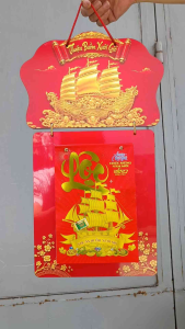 [Phiên Bản Mini] Lịch tết 2027 NHIỀU MẪU bộ khánh lịch gỗ tráng gương gắn lốc lịch năm mới
