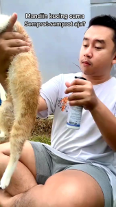 Remov Pet Dry Shampoo Sampo Kering Mandi Kering Untuk Kucing Dan Anjing