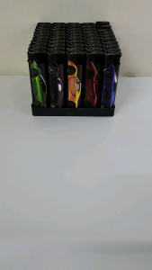 Car Design Windproof Lighter (random)