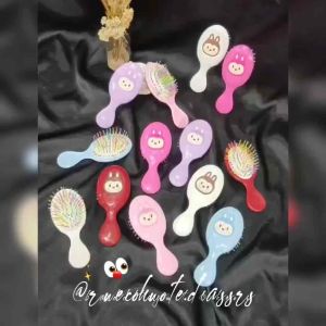 SISIR RAMBUT LABUBU 3D VIRAL / SISIR LABUBU ELASTIS ANTI KUSUT / SISIR RAMBUT LUCU / SISIR LABUBU OVAL / SISIR TRAVEL LABUBU CUTE LABUBU HAIR COMB / SL9860