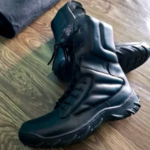SEPATU PDL TNI POLRI BAHAN KULIT DOOP