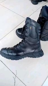 SEPATU PDL BAHAN KULIT ASLI TNI POLRI