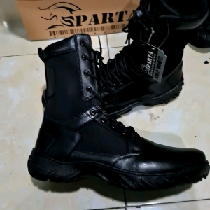 Sepatu Pdl Kulit Boots Army Tni Polri Scurity