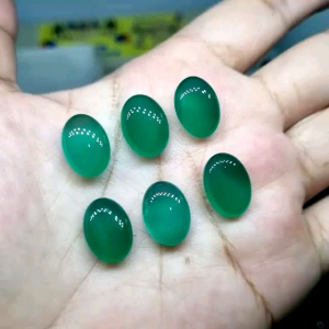 Batu cincin akik green chalcedony hijau garut asli original
