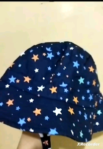 CAE - Topi Anak Laki Perempuan 0-5 tahun Star Bear Cumi Printing Baseball Hat Import