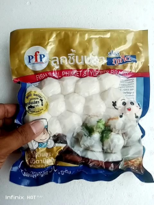 ลูกชิ้นปลาสไตล์ภูเก็ต 500 กรัม ตราพีเอฟพี สด, สะอาด, อร่อย, มาตรฐานสากล, ลูกชิ้นปลาเกรดพรีเมี่ยม