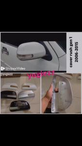 Penutup Spion Otomotif untuk Toyota Rush, Daihatsu Terios, dan Luxio 2007-2014