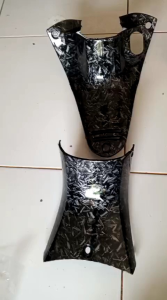 LEGSIL TENGAH SUPRA X125 BATMAN CARBON WTP/CELUP