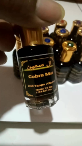 Minyak Wangi Cobra Mas 12 Ml Original Asli Tanpa Campuran Alkohol