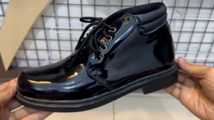 Hitmen HP-34 Sepatu Kulit Sepatu Formal Pantofel Pria Sepatu PDH TNI POLRI SECURITY PASKIBRA