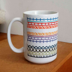 Cốc sứ ly sứ in logo ngón tay dễ thương và chữ mật ngữ F*CK THIS SHIT quà tặng hài hước vui nhộn troll trêu chọc bạn bè