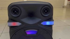 Speaker Portable Speaker Wireless 12 Inch aiwa Include 2 mic wireless