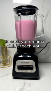 Tough Mama Glass Blender with free Miller inside (NTMG-1)