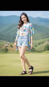 รองเท้าแตะรัดส้น สไตล์เกาหลี GC-26 พื้นหนา 1 นิ้ว (กรุณาตาราง Size ก่อนทําการสั่งซื้อ สินค้าเหมาะสําหรับผู้หญิง)