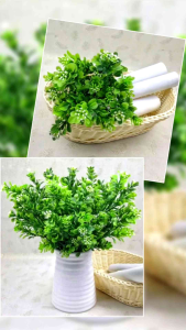 Daun Tanaman Soka AL04 Artificial Leave Bunga Mini Plastik Hiasan Mahar