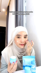 ECER Paket Skincare DNA Salmon SR12/Mencerahkan Mengurangi Noda Hitam Memperbaiki Skin Barier Meratakan Warna Kulit BPOM Original