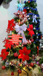 Bisa cod Pohon natal 1.2meter (120cm ) dan 1 meter premium bisa cod