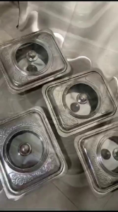 tempat prasmanan stenlist / KOTAK PRASMANAN ISI 1