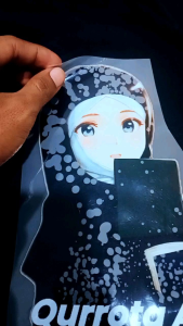 Sweater Crewneck KremMoccaMintBabyblueDenimNavy Anak Perempuan Anime Hijab Lucu Smooth Fleece usia 4 - 15 tahun Fashion