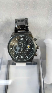 Jam Tangan Leopard Sport Pria.Jam Original & Realpict Tanggal Aktif Tahan Air Rantai Stainless Sporty Mewah Elegant.Gratis Box & Baterai Cadangan.