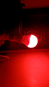 Bohlam LED 7 Warna 9 Mode Cahaya Bisa Di Atur Lewat Saklar On / Off - Bohlam 5 Watt