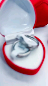 Cincin Titanium Pasangan Motif Ulir Pasir: Dapatkan 2pcs Cincin & Box Cantik