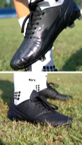 Sepatu Bola Apha Full Hitam Genesis Icarus Maximus Trent FG - Sepatu Sepakbola Dewasa