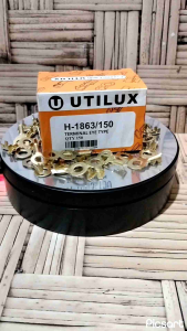 SKUN UTILUX M6 H1863 / TERMINAL UTILUX RING BAUT 10 DIAMETER 6MM H-1863 ORIGINAL - ISI 150 PCS