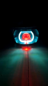 lampu depan supra x lama pullset biled ukuran 3in super terang 30w demon low cut up bisa cr7