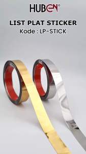 Plat steif rata huben panjang 5meter + perekat