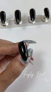 เล็บเจลแท้ ลายยันต์เขมจิรา สีขาวลูกแก้ว🤍พร้อมส่ง🚚